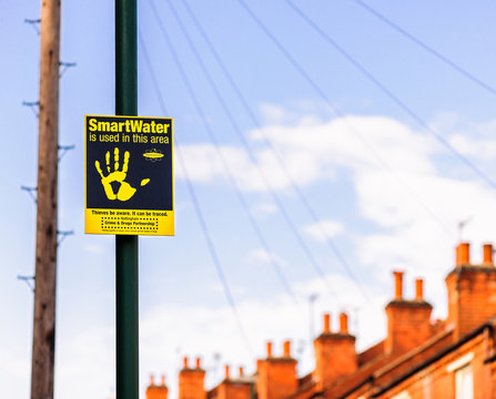 SMARTWATER Burglar deterrent signage