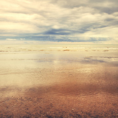 Seascape vintage effect