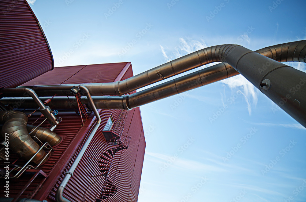 Wall mural geothermal power