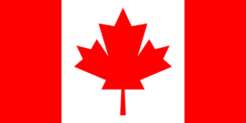 Obraz premium Flag of Canada