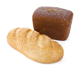 Two loafs of bread