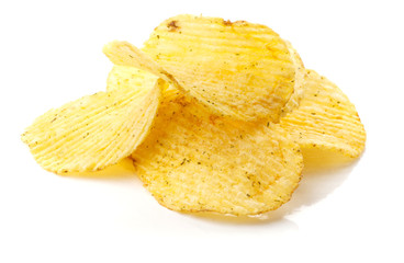 Potato chips with spice