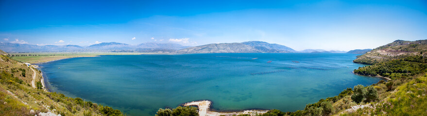 Fototapeta premium Beautiful beach in Saranda, Albania.