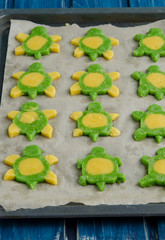 Baby shortbread biscuits