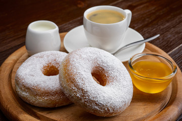 donuts and coffee