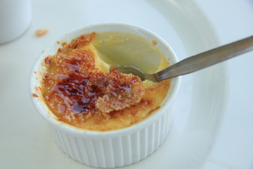 French desserts: Creme brûlée