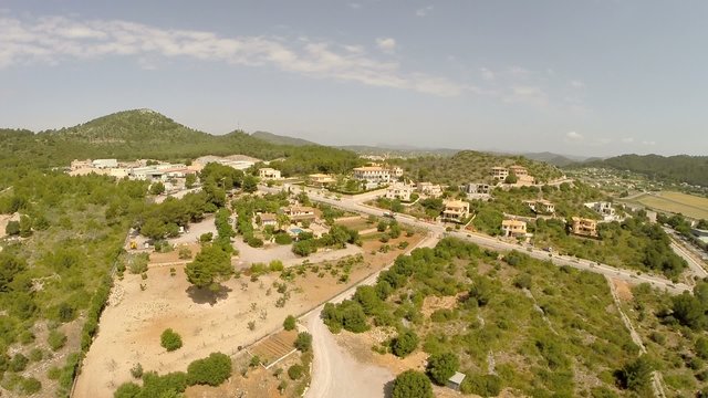 Mediterranean Village Son Servera  - Aerial Flight