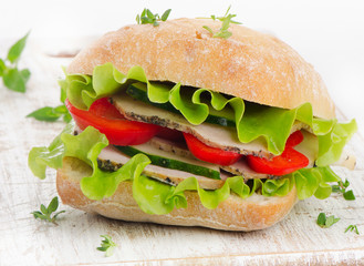 Healthy Fresh sandwich