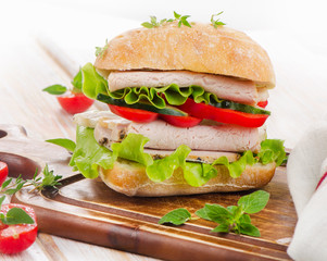 Healthy Fresh sandwich