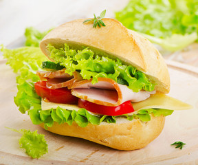 Fresh sandwich