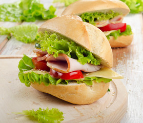 Fresh sandwich