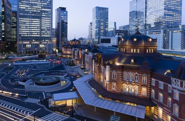 Foto op Plexiglas Tokyo station © Monet