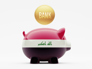 Iraq Banks Concept