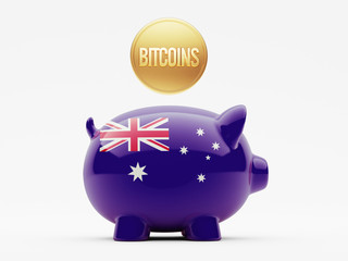 Australia Bitcoin Concept