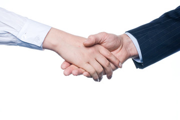 Business handshake