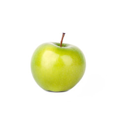 Green apple, isolated on white background