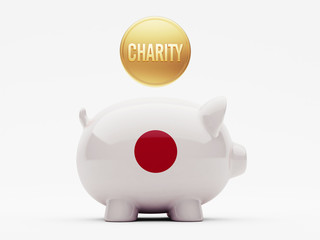 Japan Charity Concept