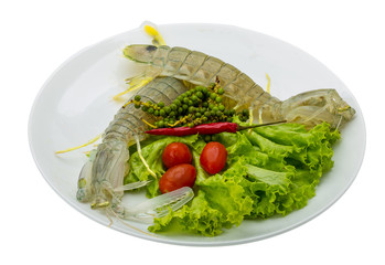 Raw Spiny lobster