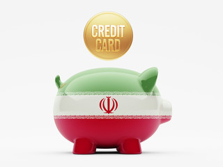 Iran Credit Card Concept