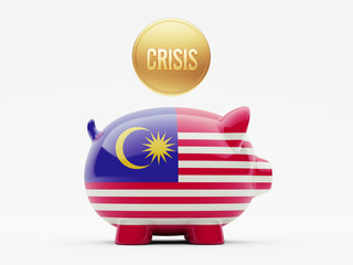 Malaysia Crisis Concept.