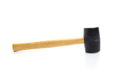 Hammer isolated white background