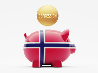 Norway Depression Concept.