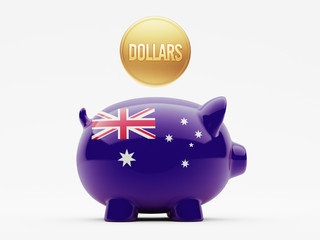 Australia Dollars Concept