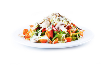 mushrooms salad