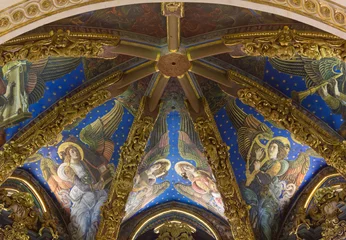 Poster Valencia Cathedral Renaissance Frescoes © Mauro Carli