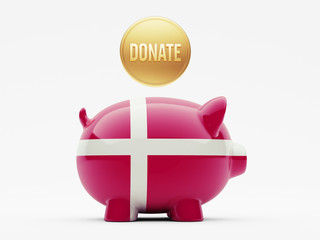 Denmark Donate Concept