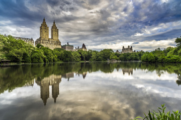 The lake Central Park, New York City