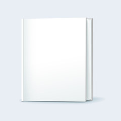 vector illustration of blank book