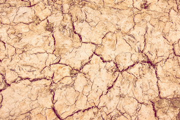 background dry soil with cracks