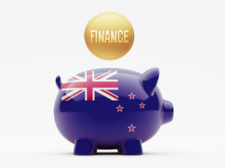 New Zealand Finance Concept