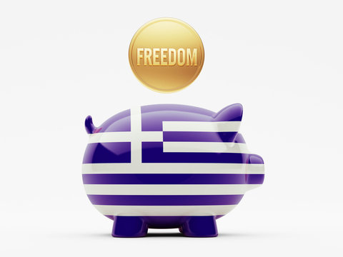 Greece Freedom Concept