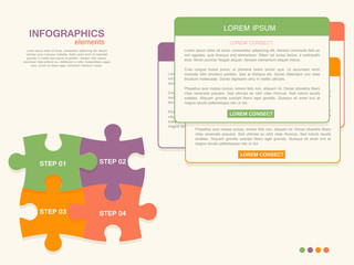 Step by step infographics
