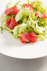 salad with tuna