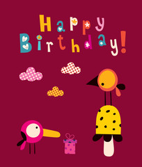 Happy Birthday card