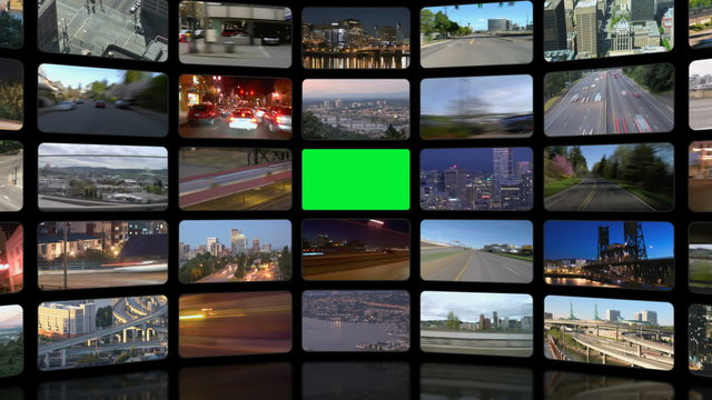Video Wall Zoom In Mini (black)