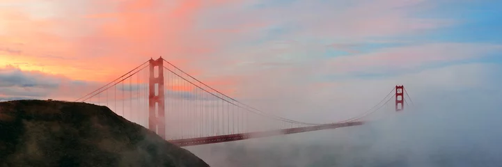 No drill light filtering roller blinds Golden Gate Bridge Golden Gate Bridge