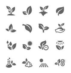 Plants icons