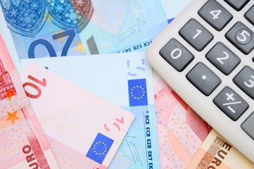 Money and the calculator.