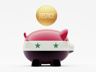 Syria Justice Concept.