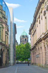 Naklejka premium View at Berlin Cathedral church, Germany