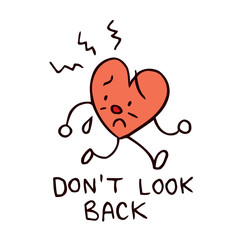 don't look back broken heart