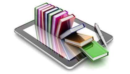 books , Tablet computer