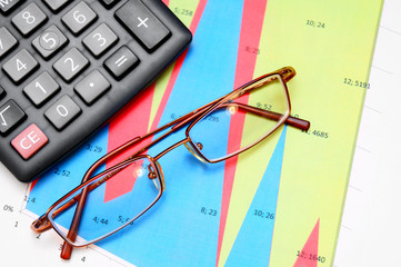 Glasses, the calculator on graphs.