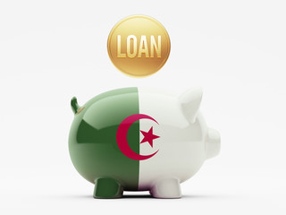 Algeria Loan Concept