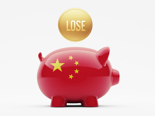 China Lose Concept