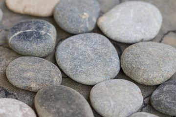 Fototapeta na wymiar handful of stones
